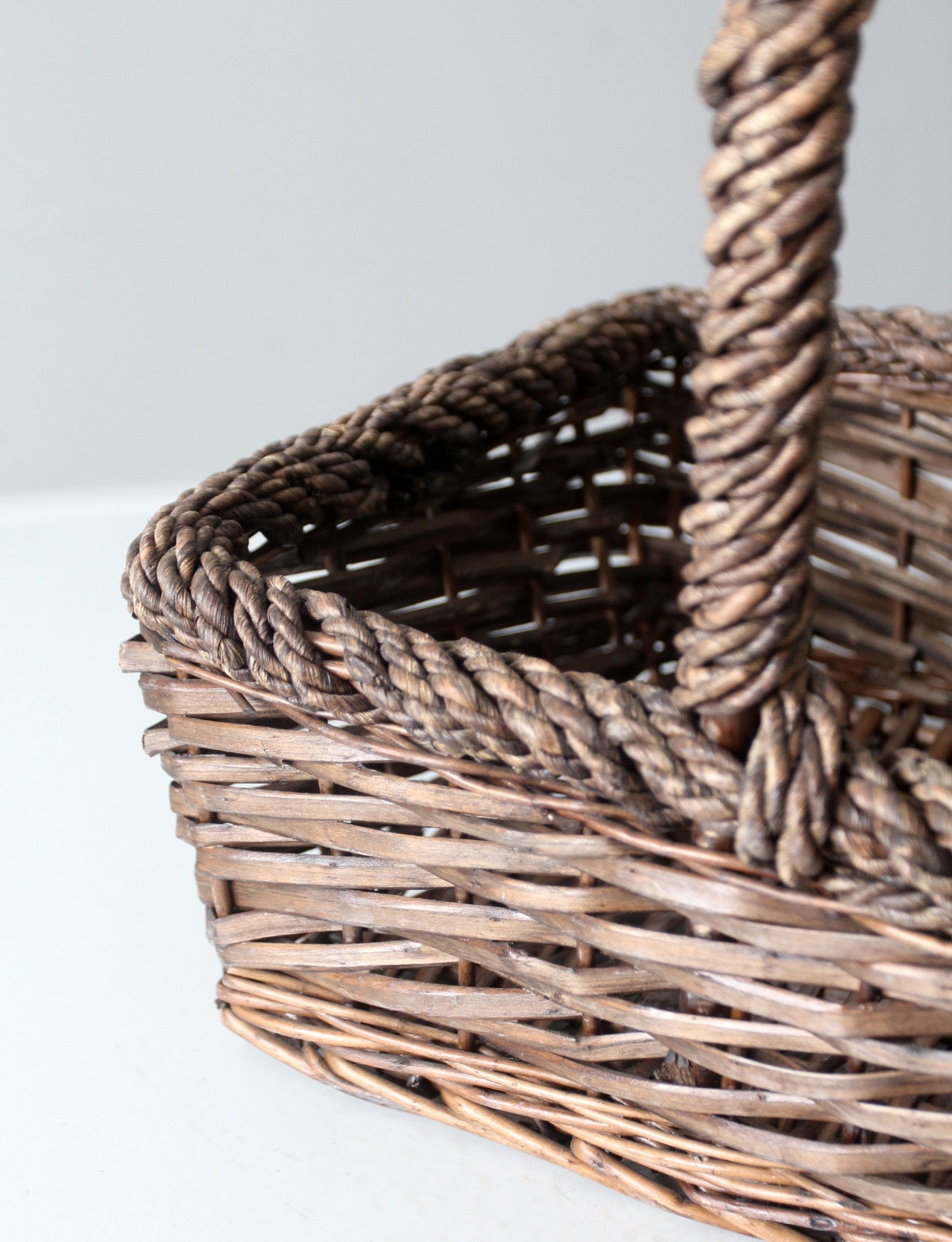 vintage wicker basket