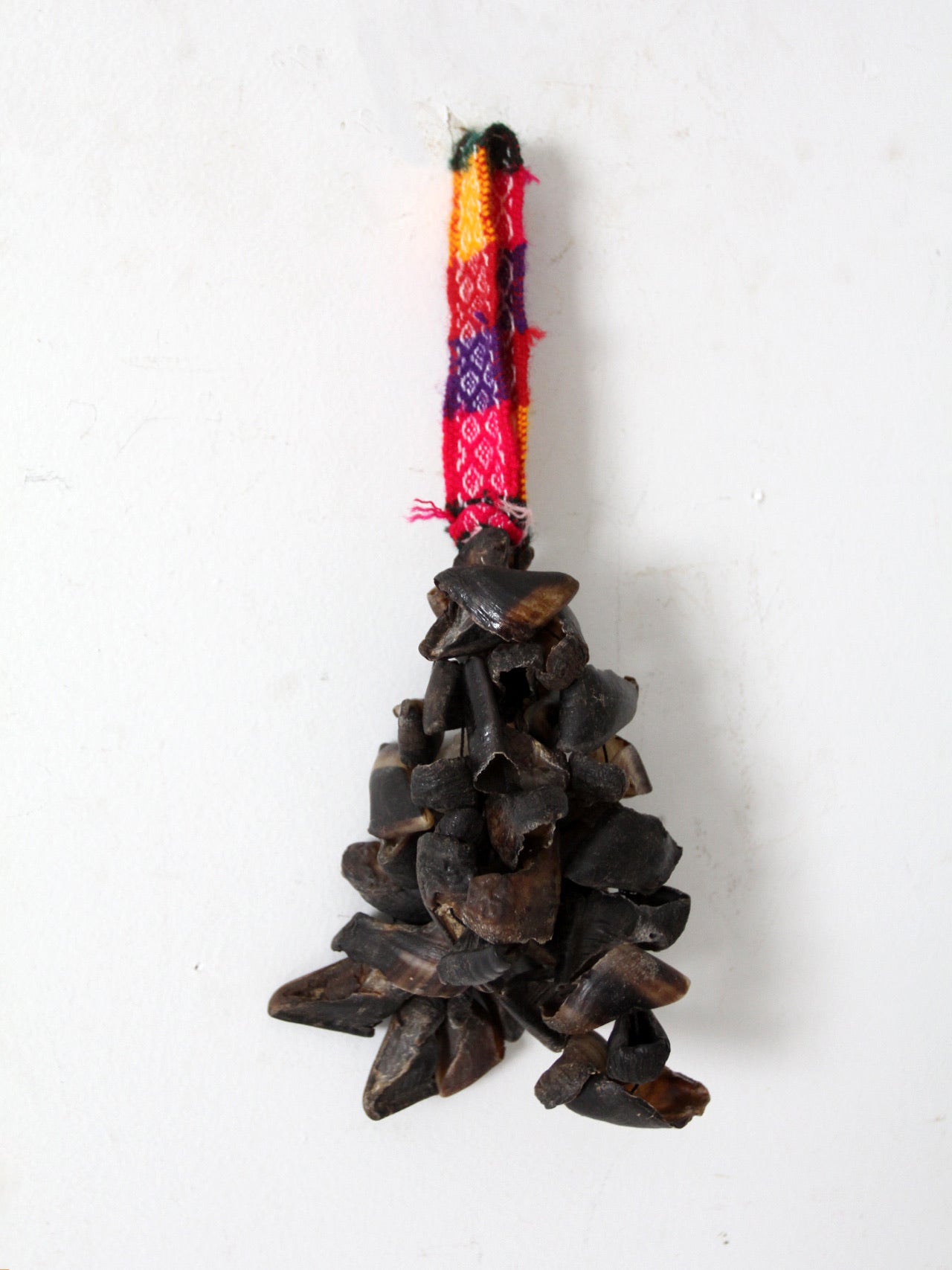 vintage Andean folk musical instruments collection