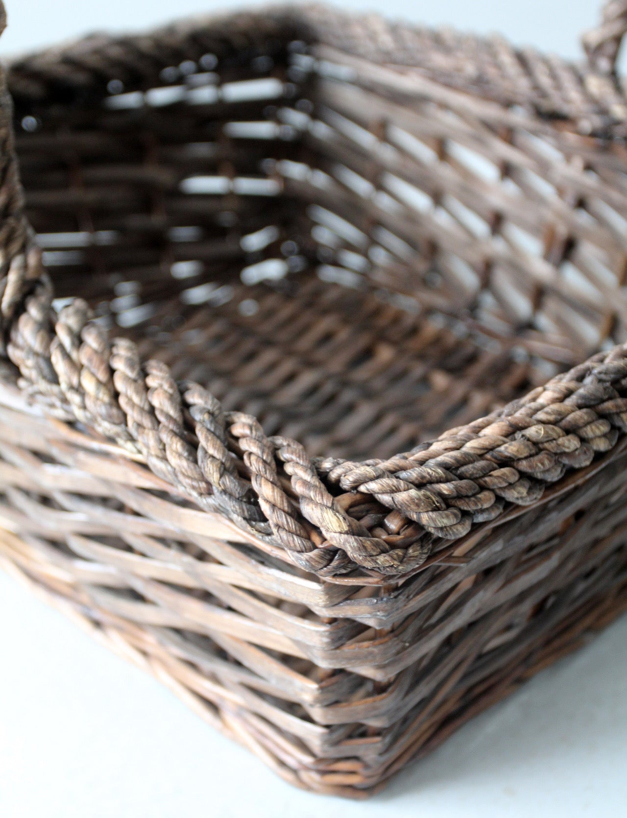 vintage wicker basket