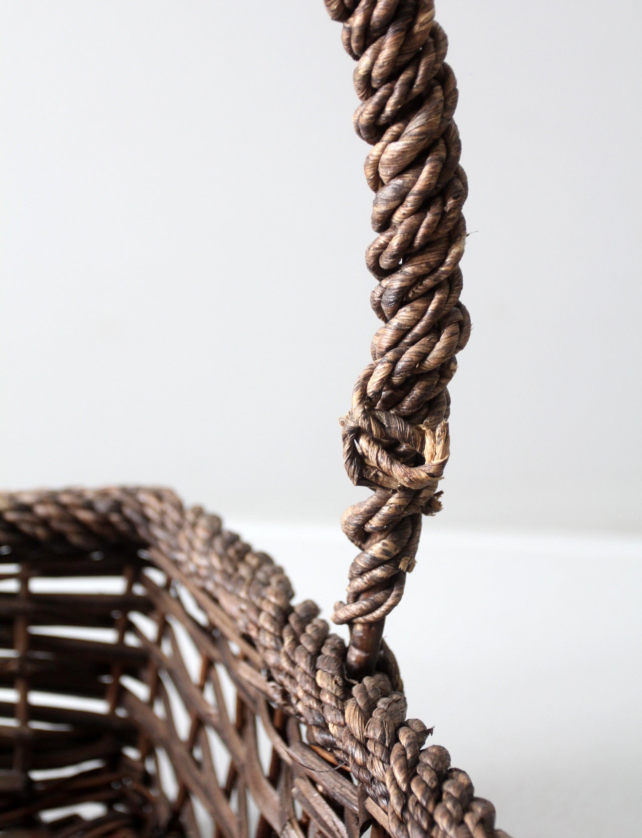 vintage wicker basket