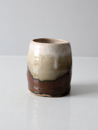 vintage studio pottery vase