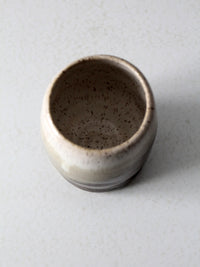 vintage studio pottery vase