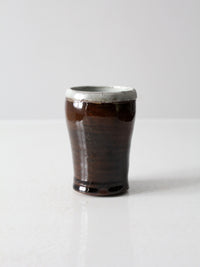 vintage studio pottery vase