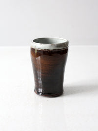 vintage studio pottery vase