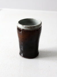 vintage studio pottery vase