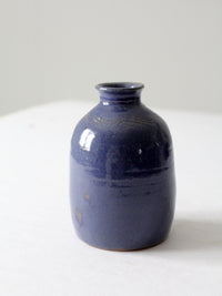 vintage studio pottery vase
