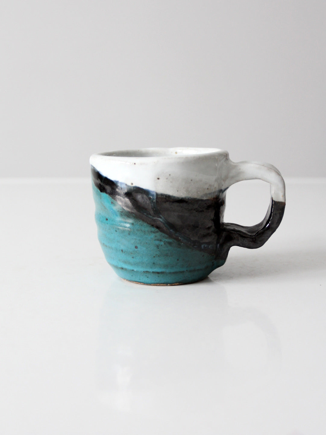 vintage studio pottery mug