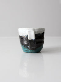 vintage studio pottery mug