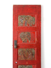 vintage outsider art door