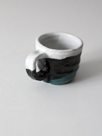 vintage studio pottery mug