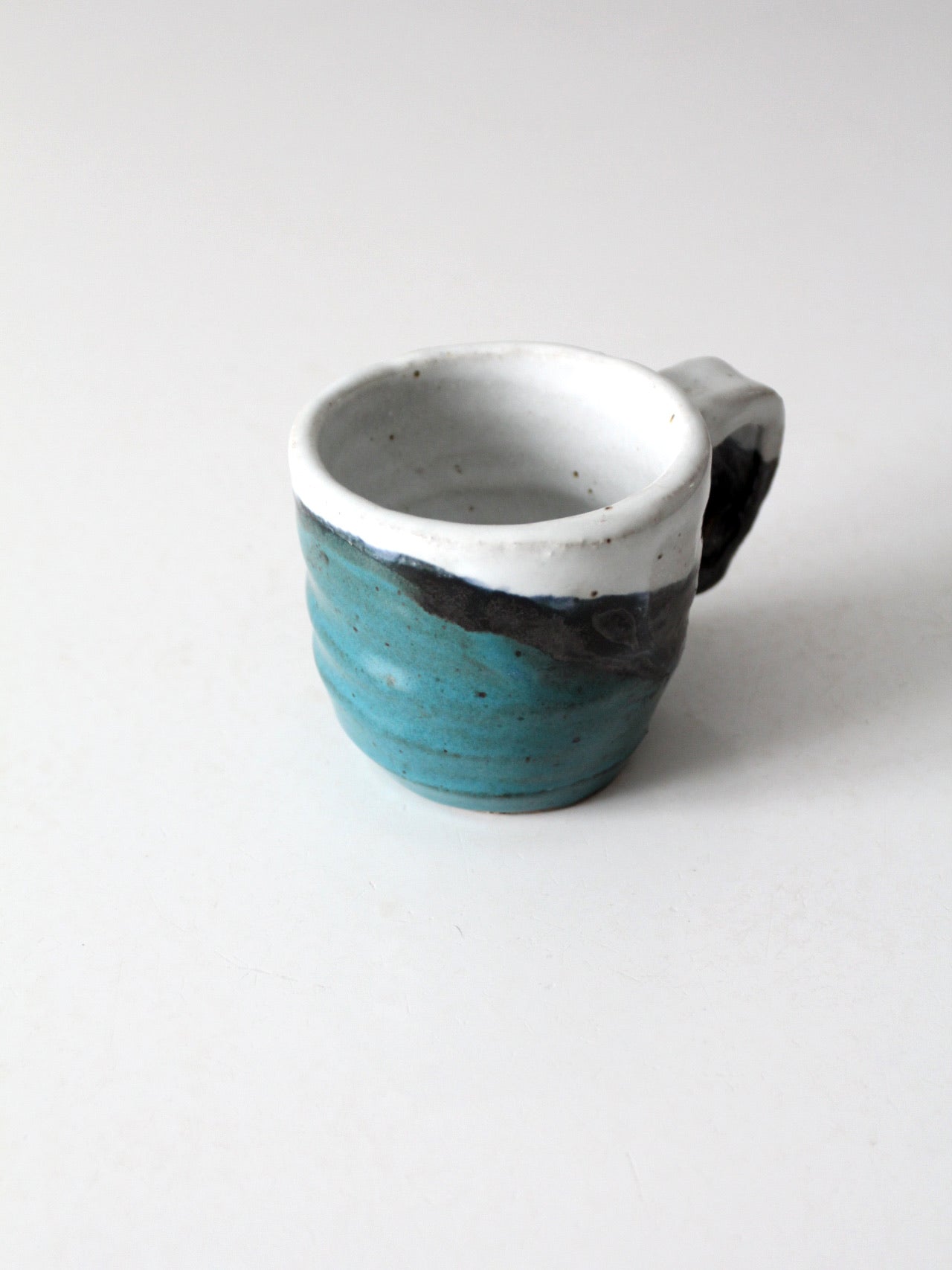 vintage studio pottery mug