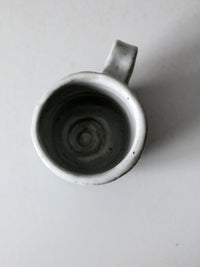 vintage studio pottery mug