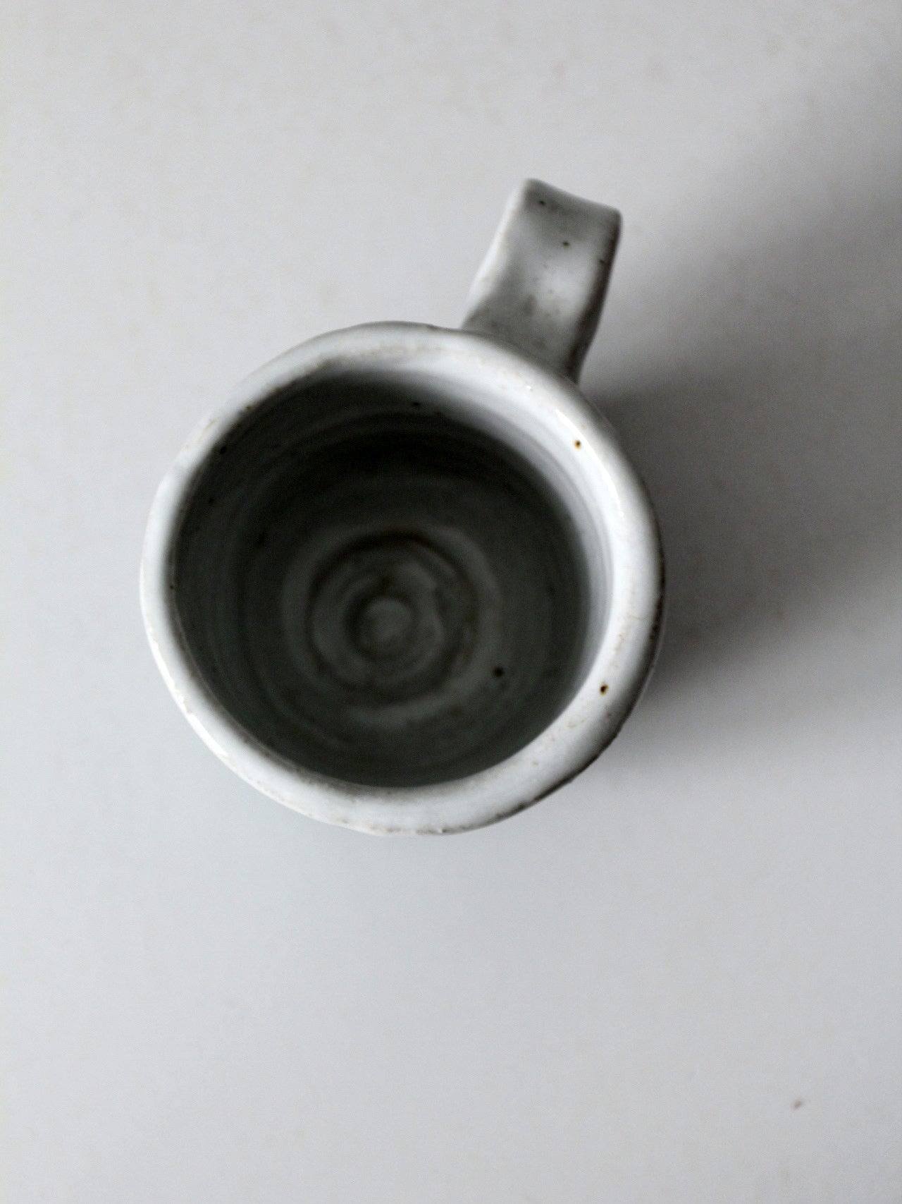 vintage studio pottery mug