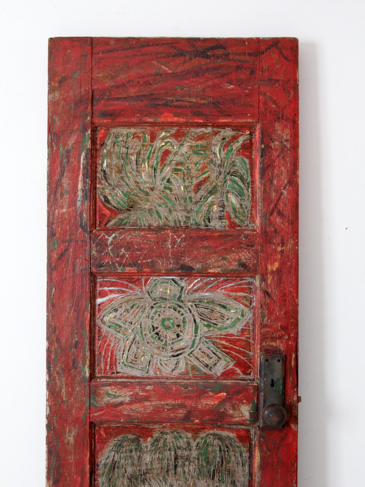 vintage outsider art door