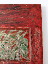 vintage outsider art door