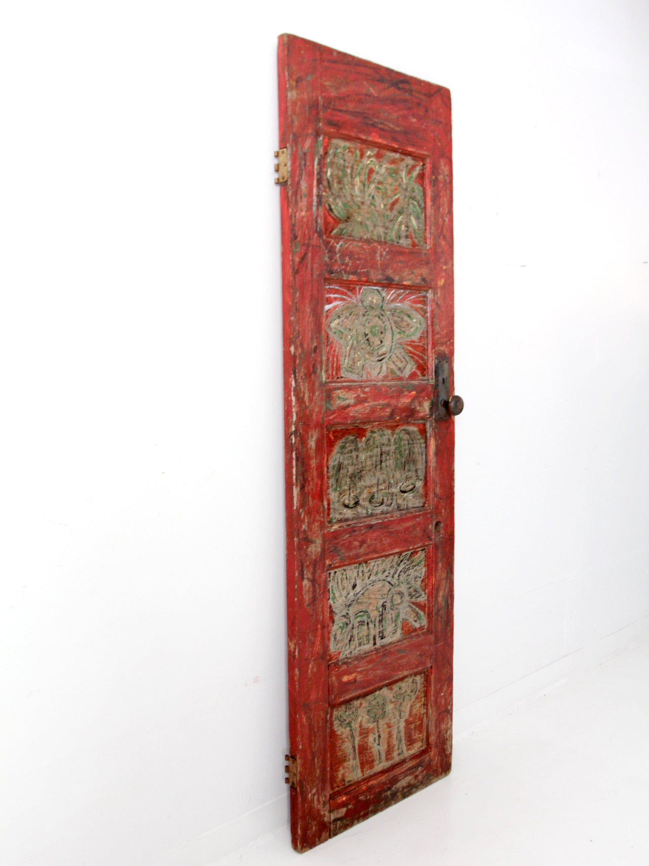 vintage outsider art door