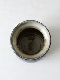 vintage studio pottery vase