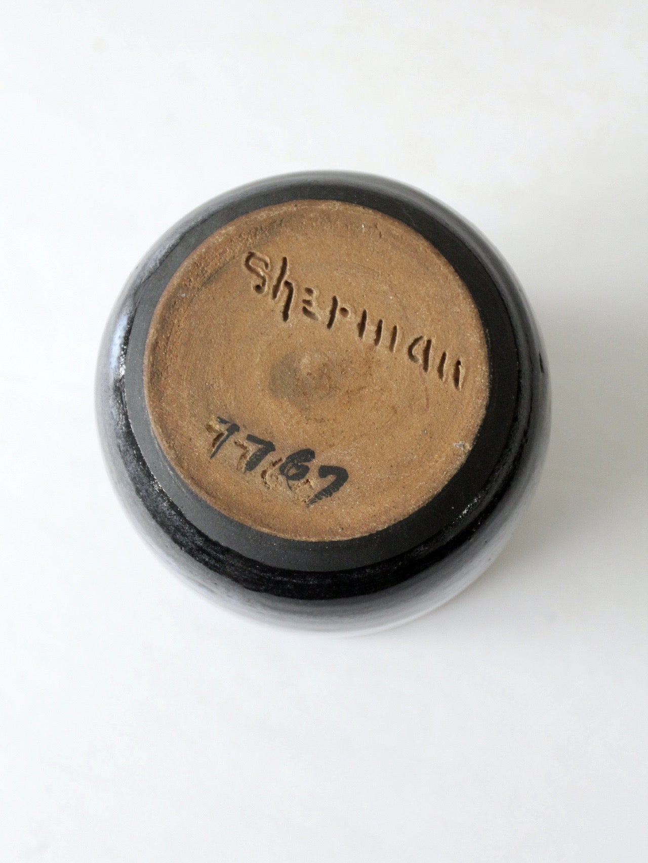 vintage studio pottery vase