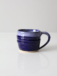vintage studio pottery mug
