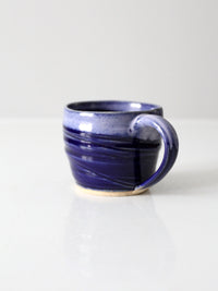 vintage studio pottery mug
