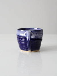 vintage studio pottery mug