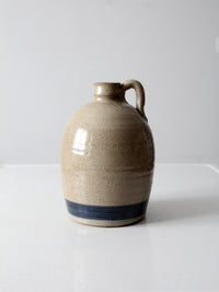 vintage studio pottery stoneware jug vase