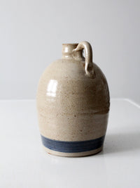 vintage studio pottery stoneware jug vase
