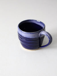 vintage studio pottery mug