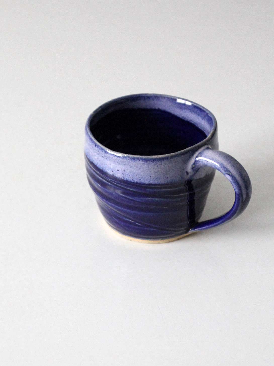 vintage studio pottery mug
