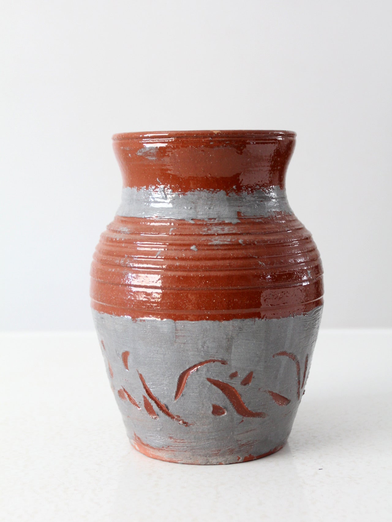 vintage studio pottery vase