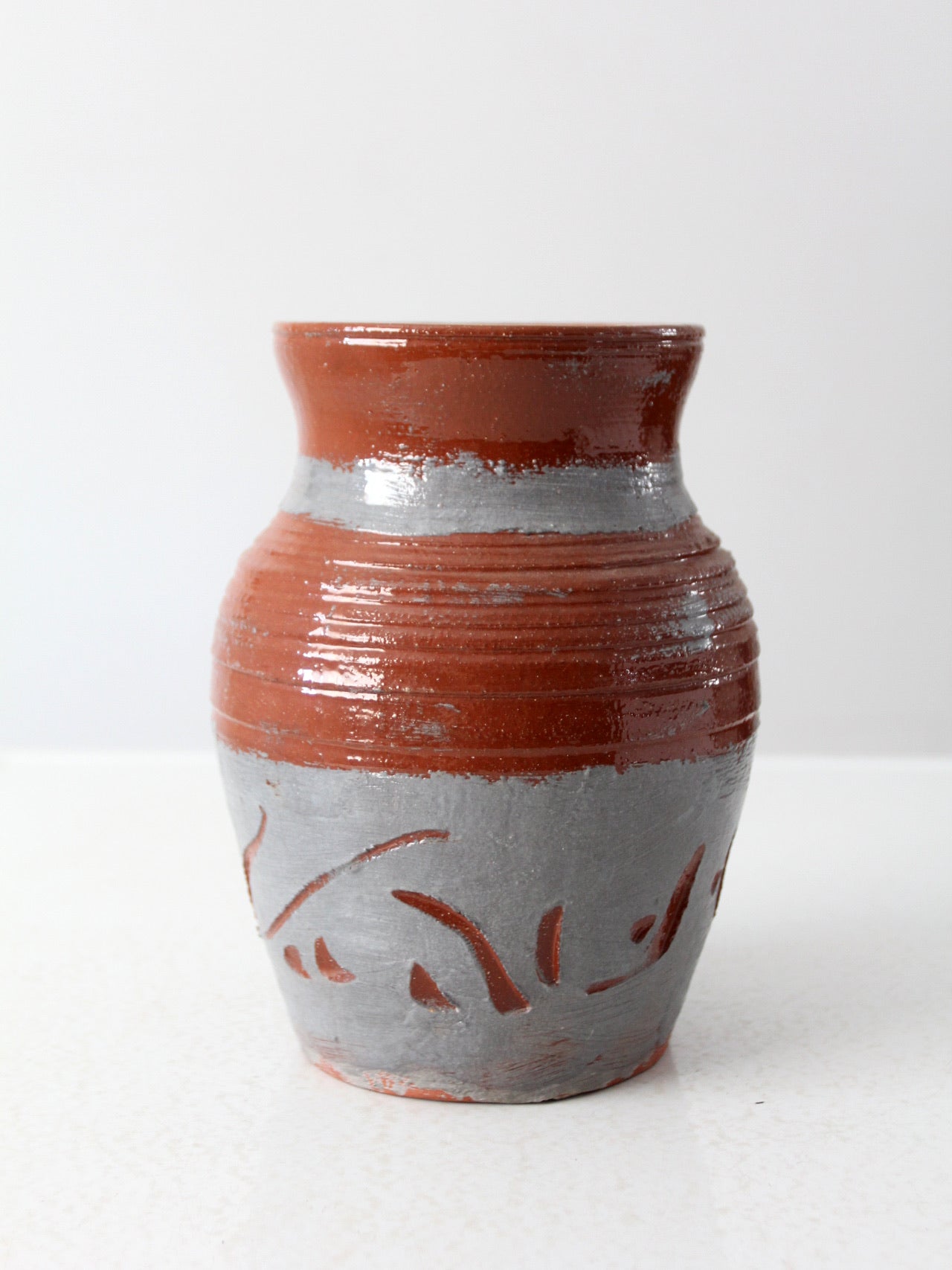 vintage studio pottery vase