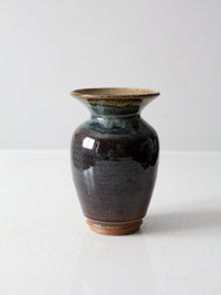 vintage studio pottery vase