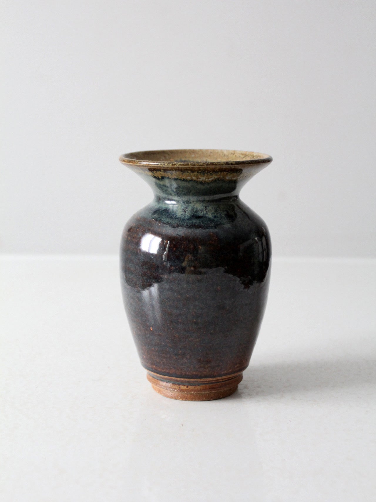 vintage studio pottery vase