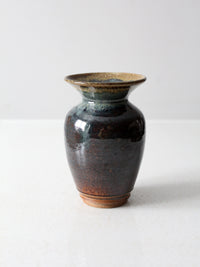 vintage studio pottery vase