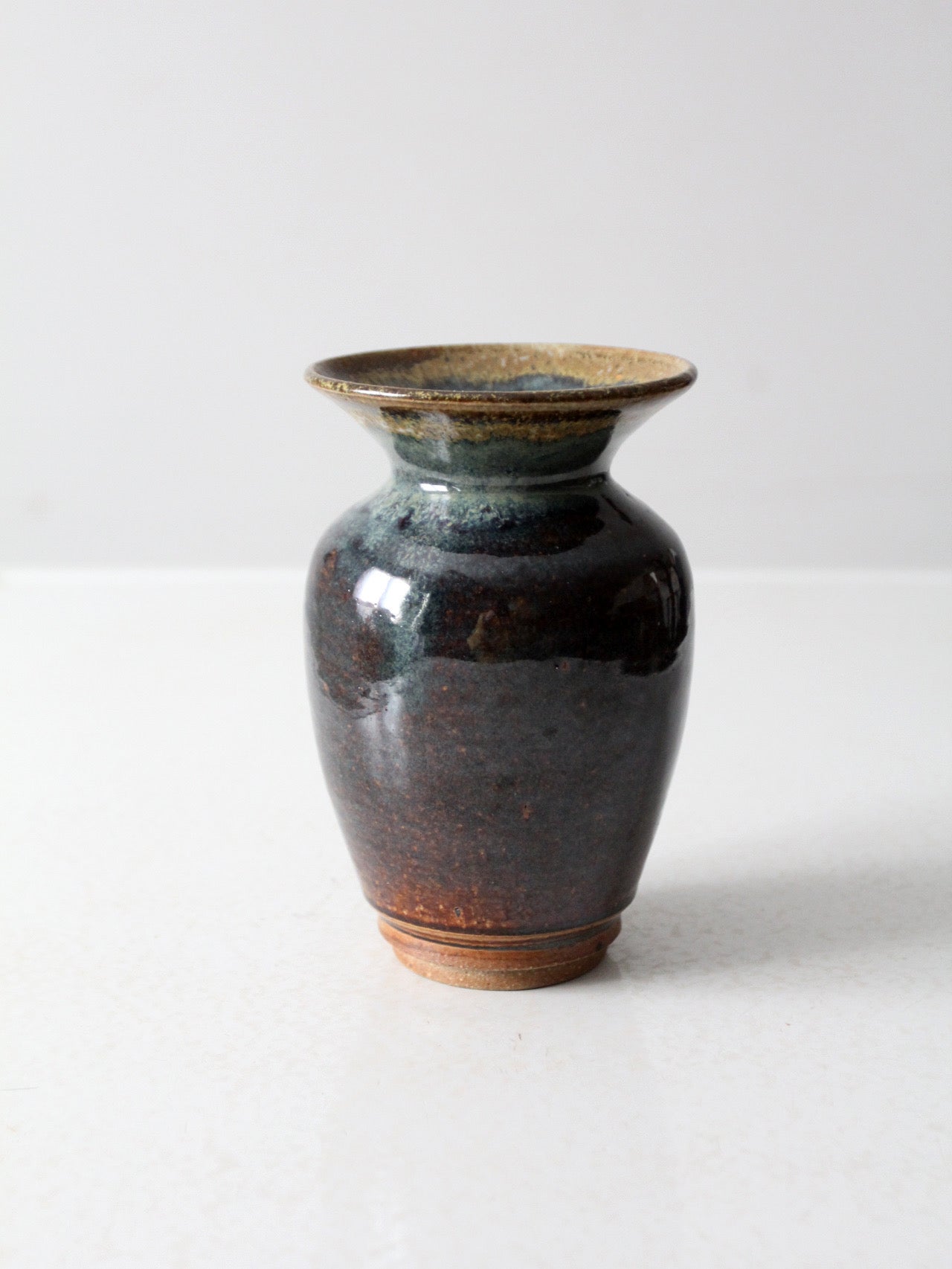 vintage studio pottery vase