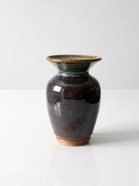 vintage studio pottery vase