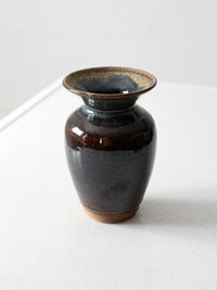 vintage studio pottery vase