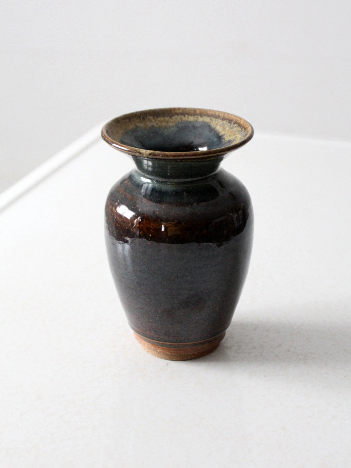 vintage studio pottery vase