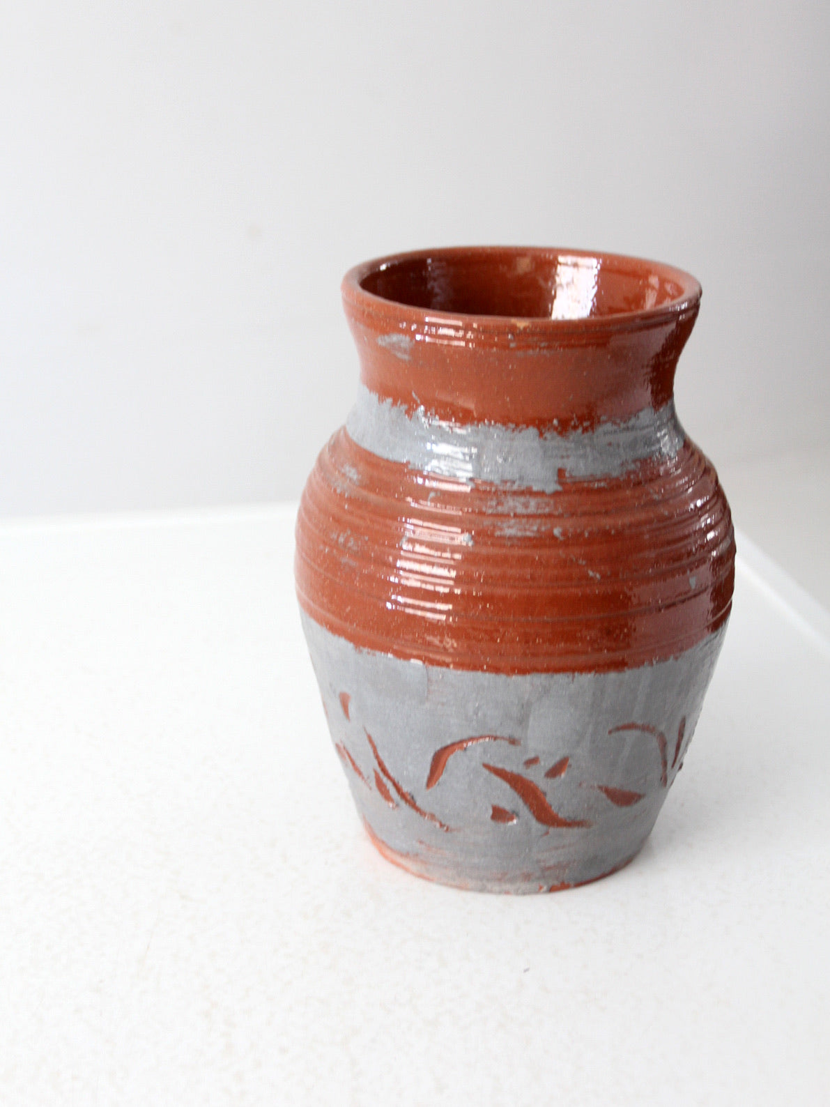 vintage studio pottery vase