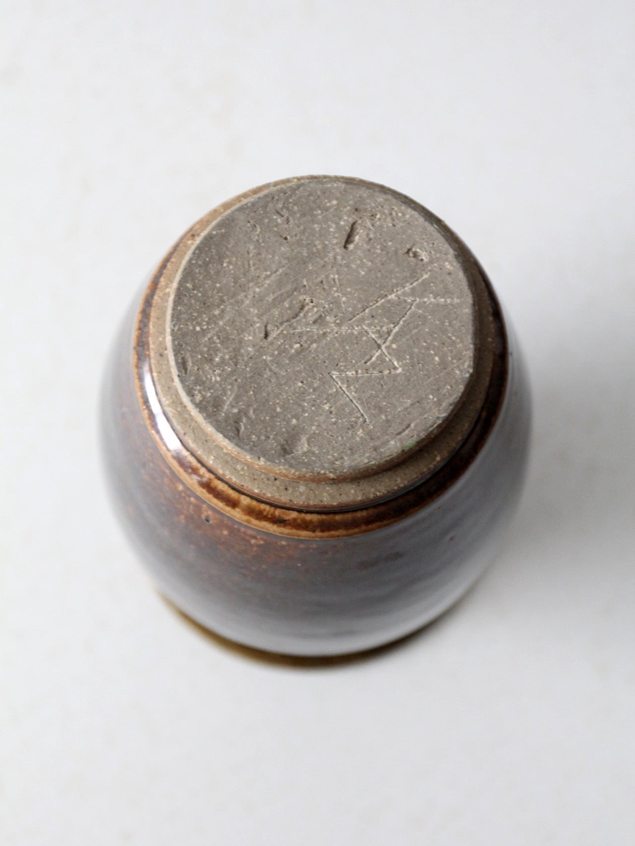 vintage studio pottery vase