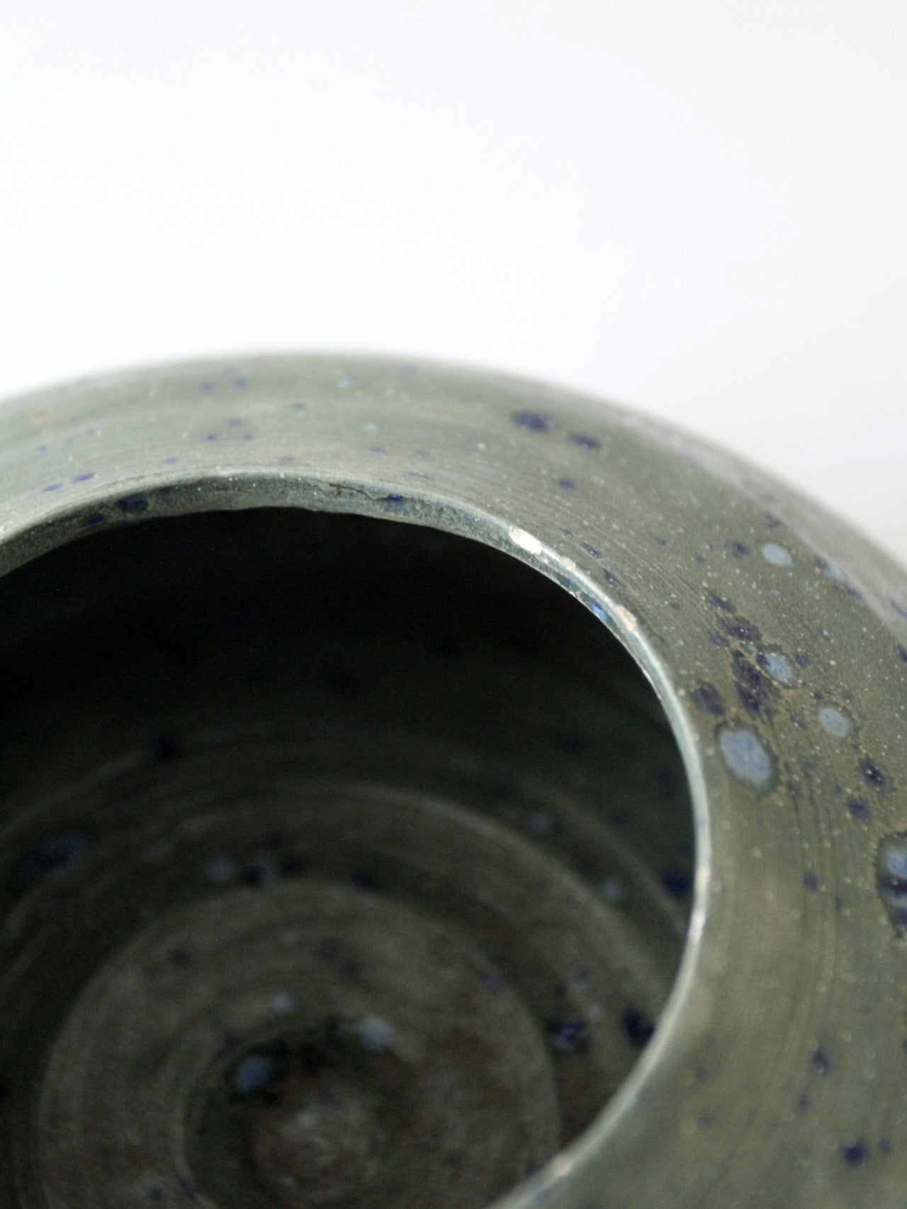 vintage studio pottery vase