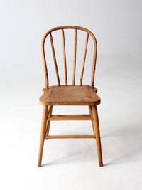 antique bow back Windsor farmhouse chair