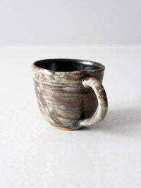 vintage studio pottery mug