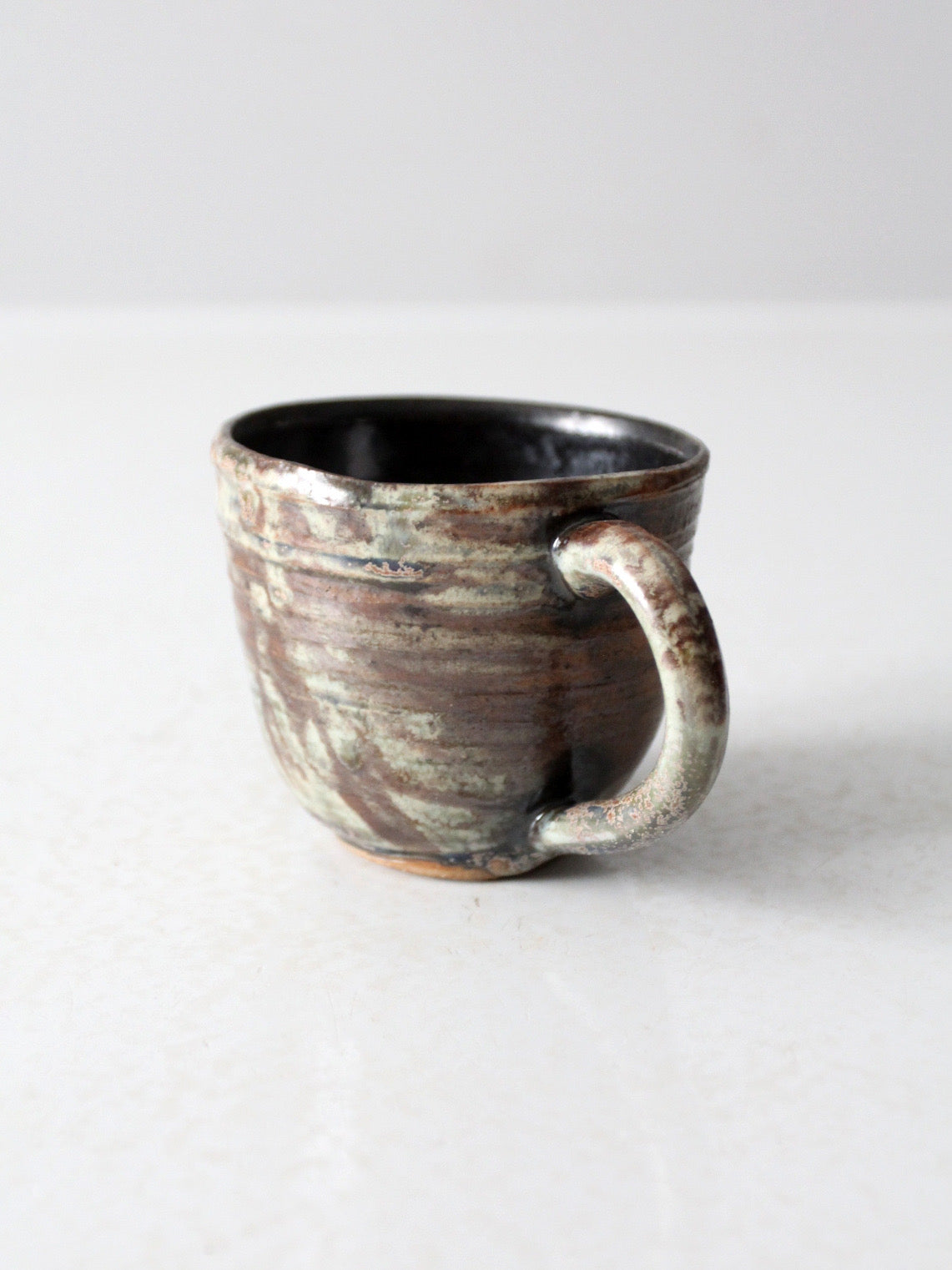 vintage studio pottery mug