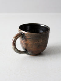 vintage studio pottery mug