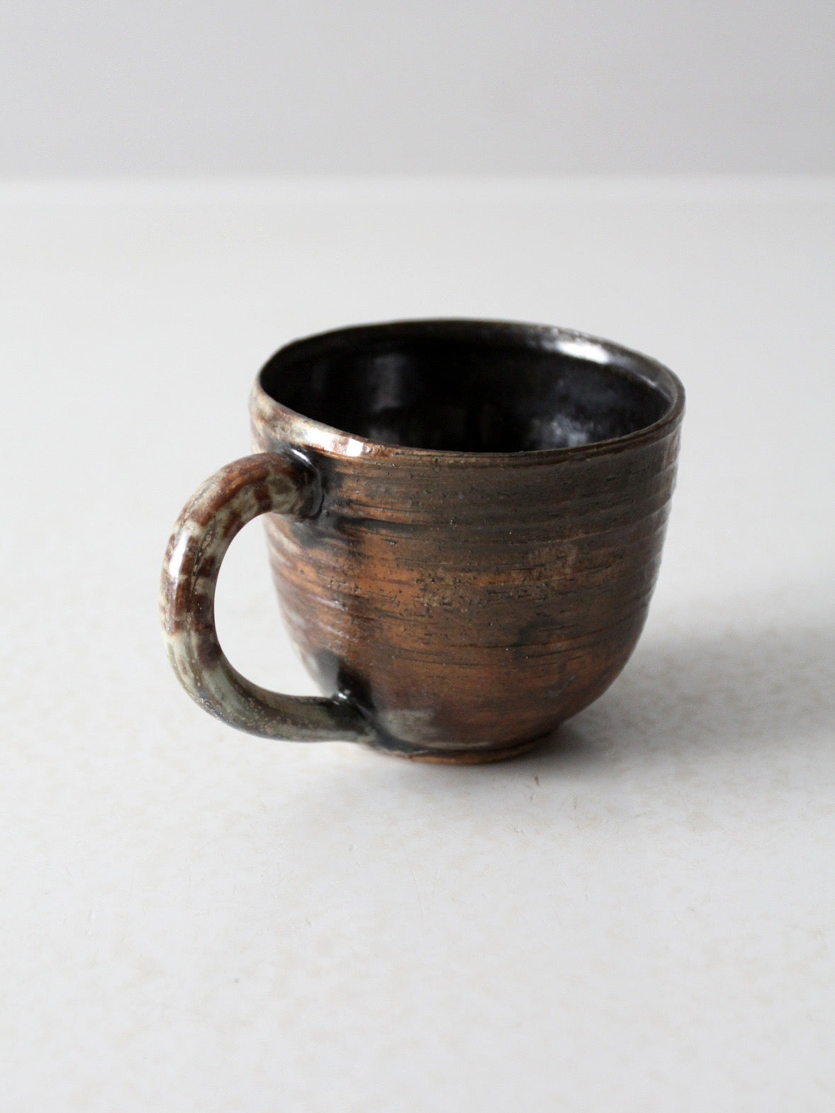vintage studio pottery mug