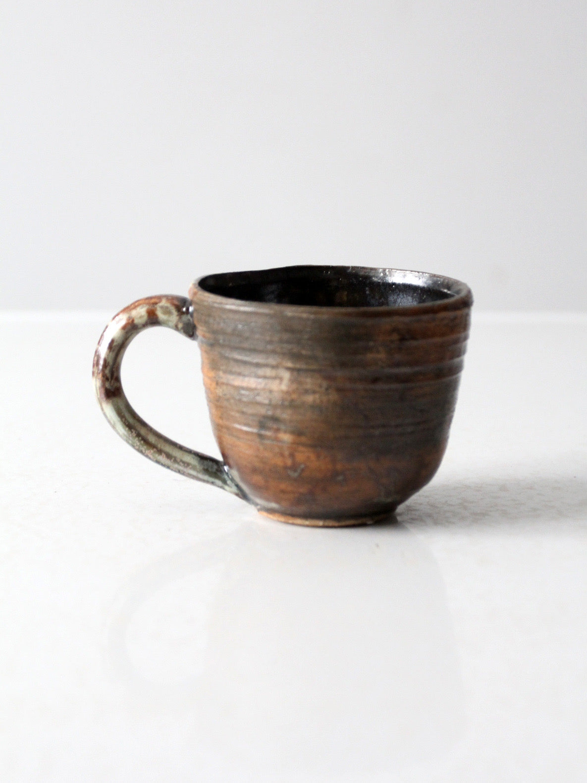 vintage studio pottery mug