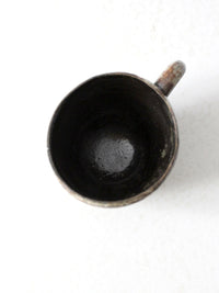 vintage studio pottery mug