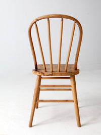antique bow back Windsor farmhouse chair