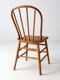 antique bow back Windsor farmhouse chair